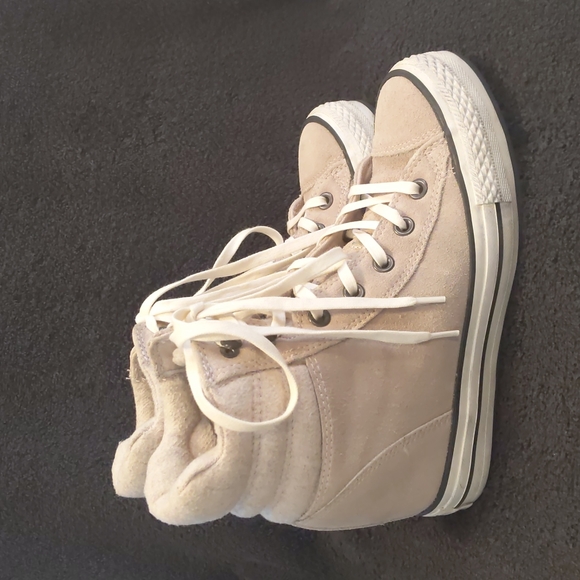 Converse Chuck Taylor Hidden Platform Wedge Sneakers - Picture 4 of 9